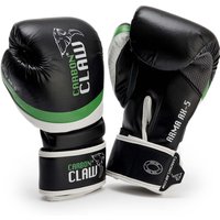 Carbon Claw Arma AX5 Leather Sparring Gloves BlackGreen 12oz Carbon Claw Arma AX5 Leather Sparring Gloves BlackGreen 12oz