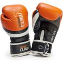 Carbon Claw Sabre TX5 Leather Sparring Gloves OrangeBlack 12oz