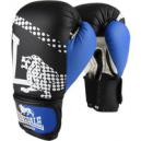 Lonsdale Lion Spar Hook and Loop Training Gloves BlackWhite 16oz