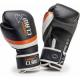 Carbon Claw Sabre TX5 Leather Sparring Gloves BlackOrange 14oz
