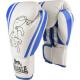 Lonsdale Club Training Gloves WhiteBlue 8oz