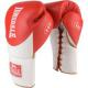 Lonsdale L60 Lace Up Leather Training Gloves RedWhite 16oz
