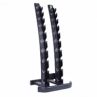 Jordan Vertical Dumbbell RackMatte Black 110kg