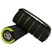 Fitness Mad 2 x 1kg Pro Hand Weights Green