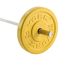 York Olympic Rubber Bumper Plate 1 x 15kg