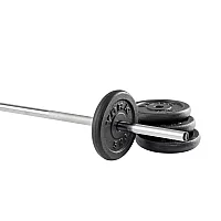 York 4 x 5kg Cast Iron 1 Weight Plates