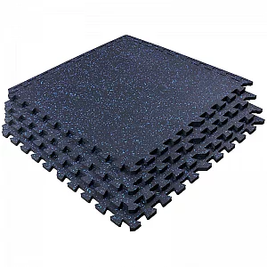 BodyTrain Interlocking Floor Protection Mats 16 Square Foot 1.2m square