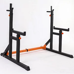BodyTrain Adjustable Squat and Bench Press Rack