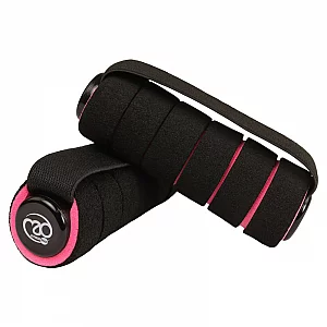 Fitness Mad 2 x 0.5kg Pro Hand Weights Pink