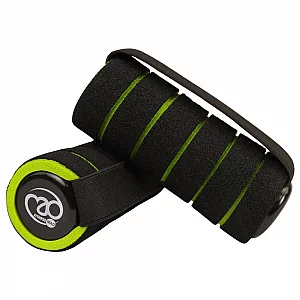 Fitness Mad 2 x 1kg Pro Hand Weights Green