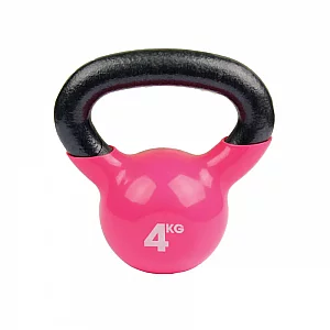 Fitness Mad 4kg Kettlebell Pink
