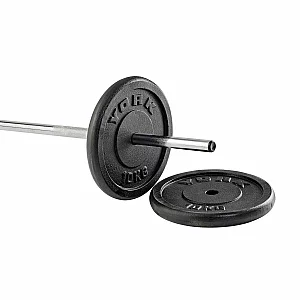 York 2 x 10kg Cast Iron 1 Weight Plates