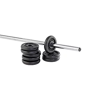 York 8 x 1.25kg Cast Iron 1 Weight Plates